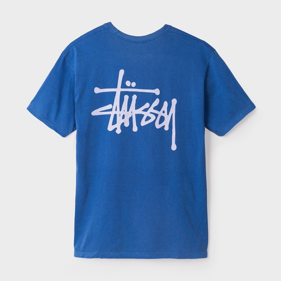 Camiseta Basic Pigmented Dyed Indigo