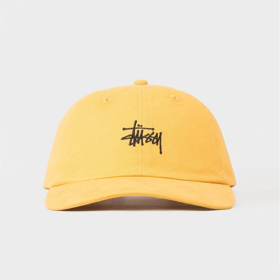 Basic Logo Low Pro Cap Mustard