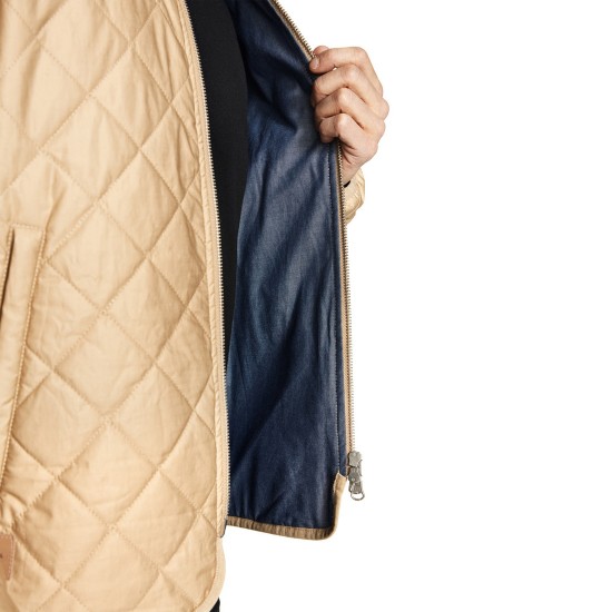 Chaqueta Quilted Khaki