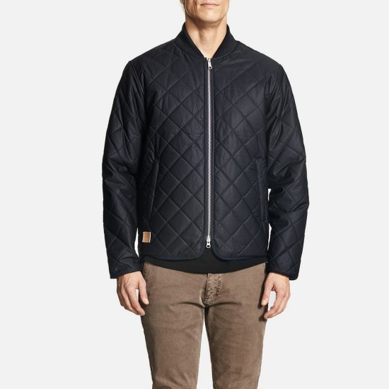 Jaqueta Quilted Navy