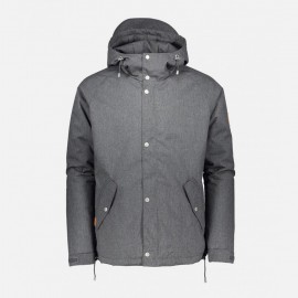 Lined Ranglan Jacket Grey