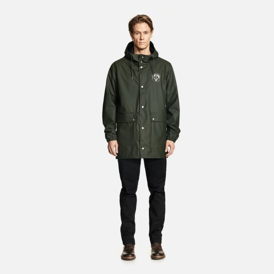 Chaqueta Harbour Rain Green