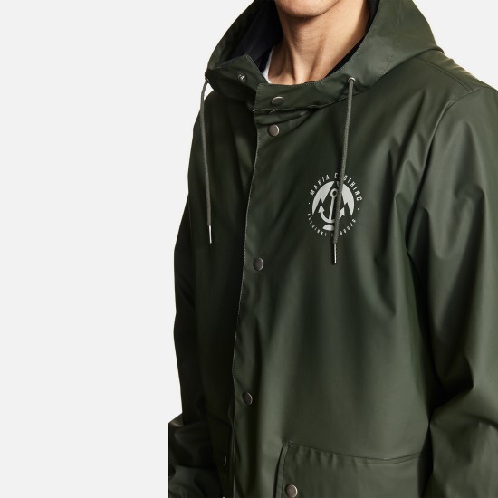 Chaqueta Harbour Rain Green