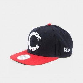 Chain C Logo Snapback  Navy Scarlet