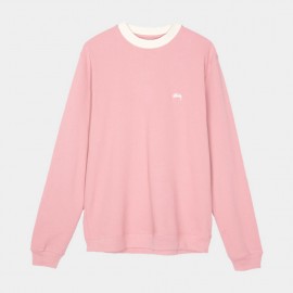 Sudadera Diamond Collar Heavy Pique Pink