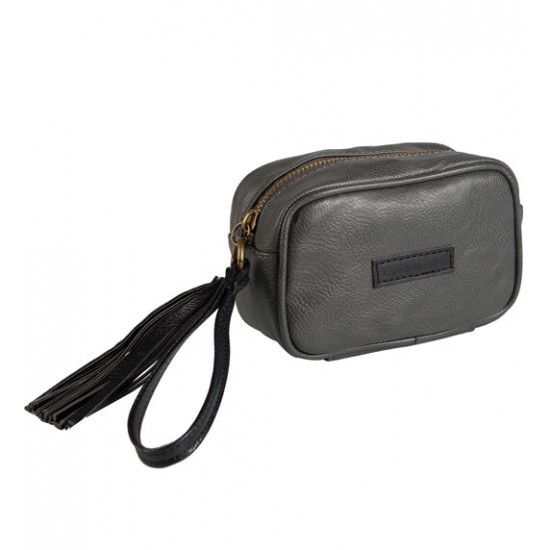 Borla Wallet Grey Black