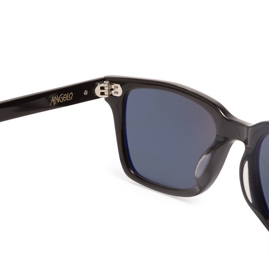 Gafas de sol Angelo Black / Blue mirror