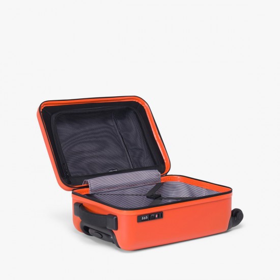 Trade Luggage Small Vermillion Orange