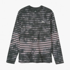 Dessuadora Bleach Stripe Crew Charcoal