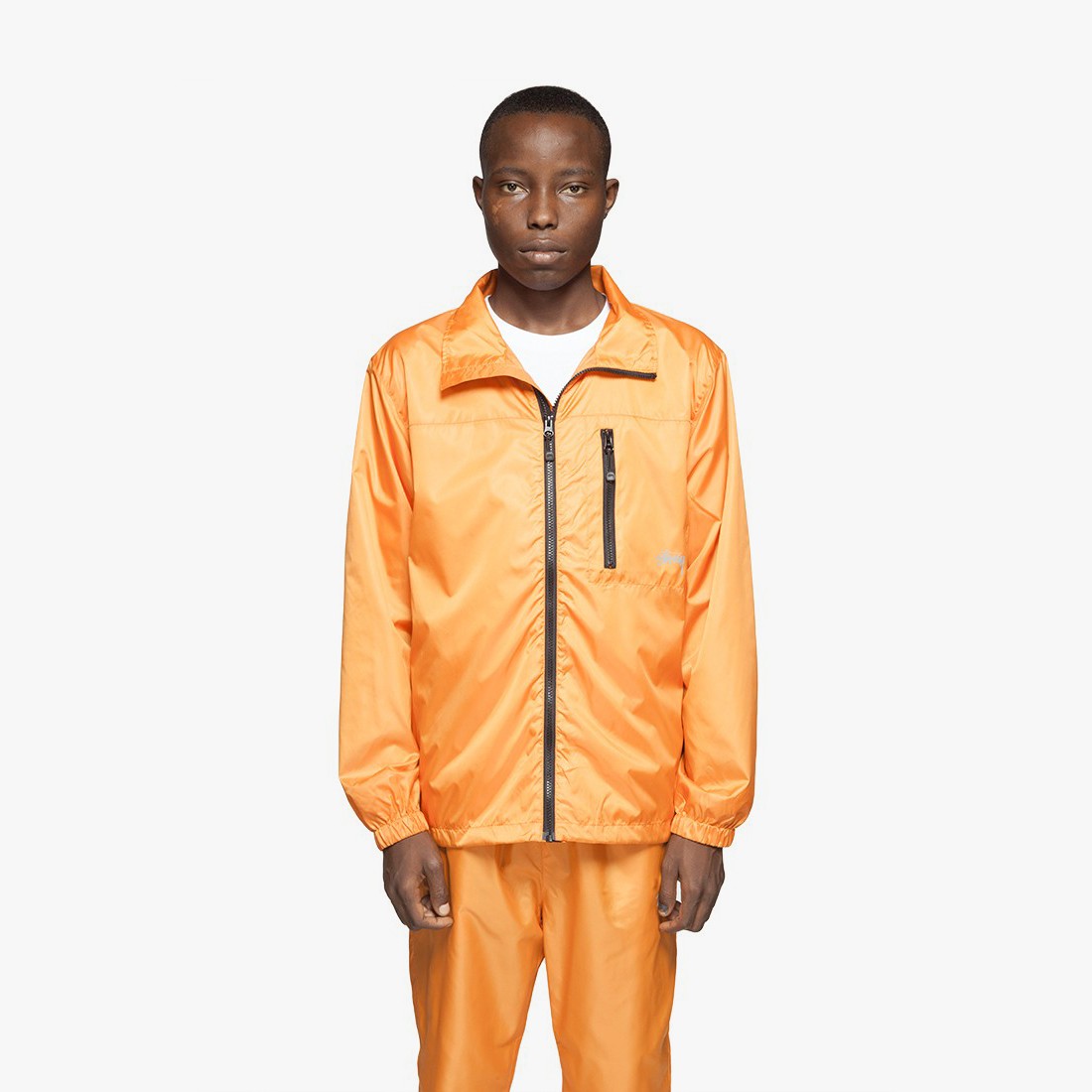 Stussy online clothing Micro Rip Jacket Orange