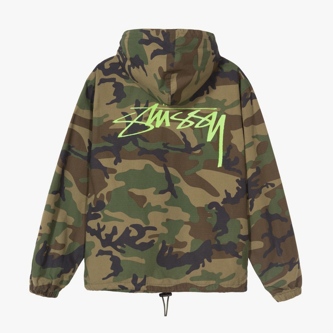 Men s clothing St ssy Ripstop Pullover Water Resistant AnimaTextile