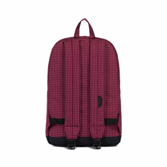 Pop Quiz Backpack Windsor Wine Grid/Black