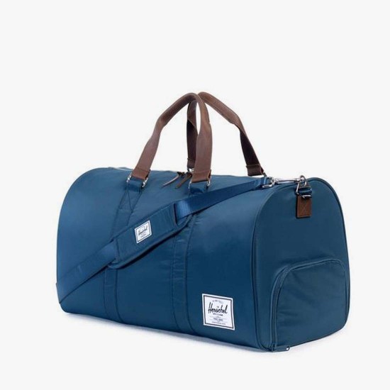 Bolsa de mano Novel Navy/Saddle Leather