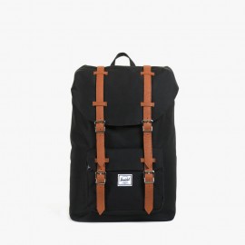 Little America Mid-Volume Backpack Black Tan