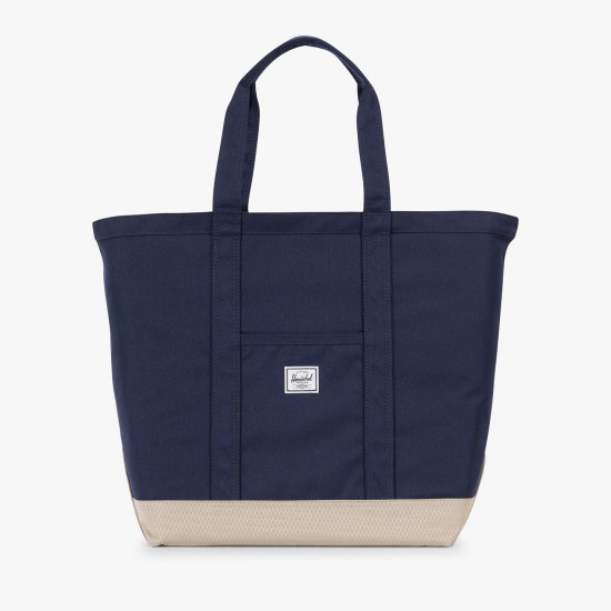 Bamfield Tote Bag Mid Volume Peacoat Eucalyptus