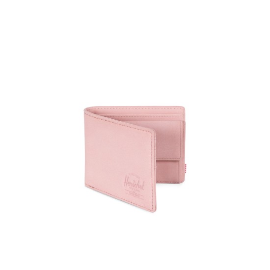 Hank Coin Wallet RFID Leather Ash Rose