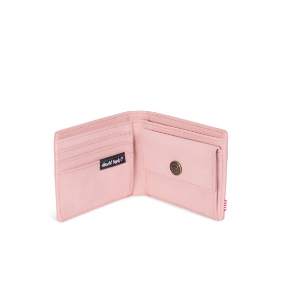 Cartera Hank Coin RFID Leather Ash Rose