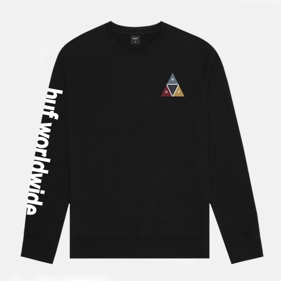 Dessuadora Prism Crew Black