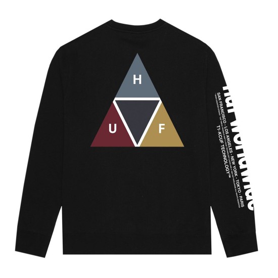 Dessuadora Prism Crew Black