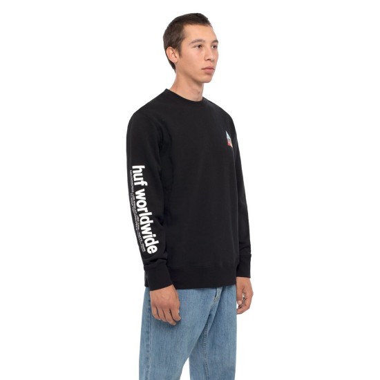 Sudadera Prism Crew Black