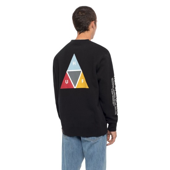 Dessuadora Prism Crew Black