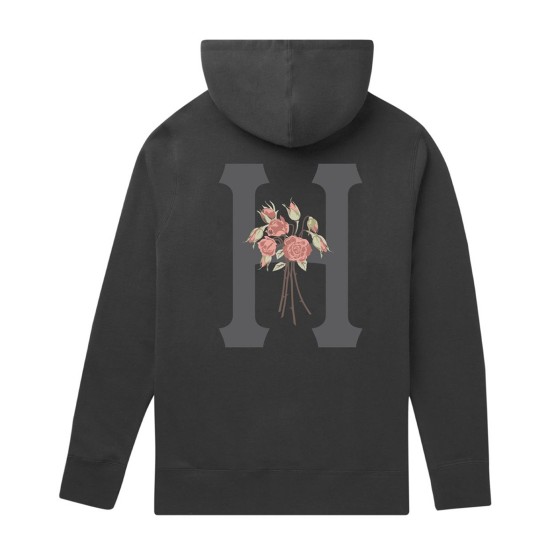 Memorium Classic H Pullover Hoodie Black