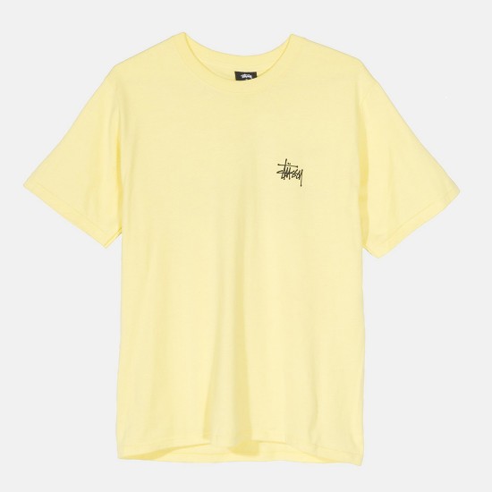 Basic Stüssy Tee Lemon