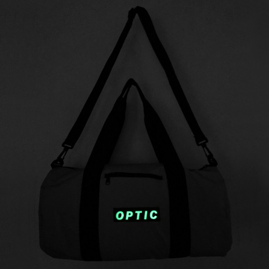 STND Sport Bag - Glow In The Dark Logo and Reflective Fabric - Black