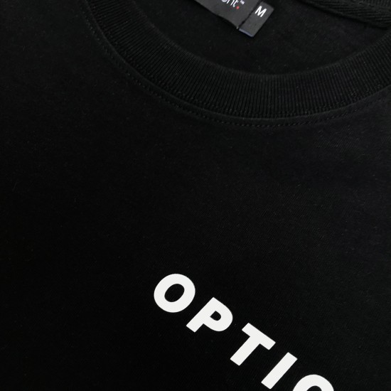 OPTIC Glow in The Dark Tee Black