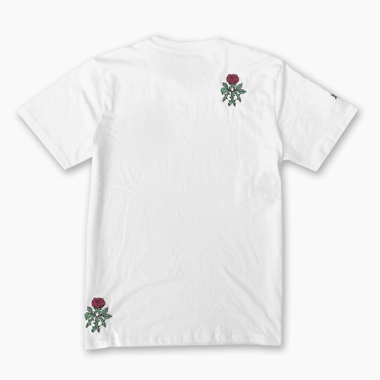 Wild Rose Embroidery Tee