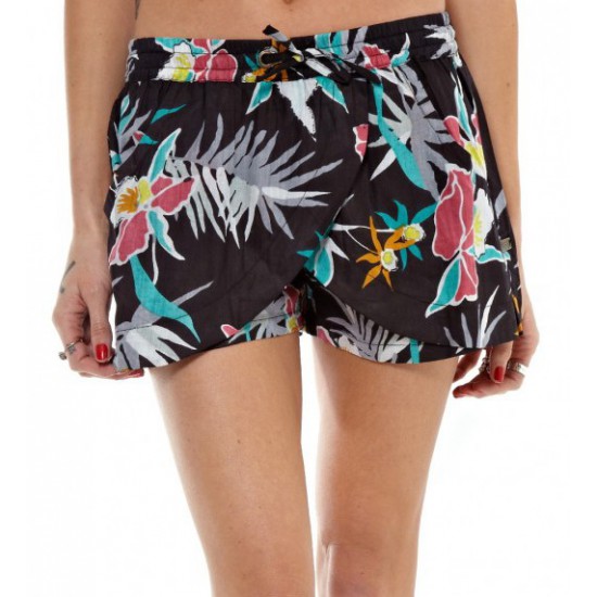 Black Hawaii Shorts